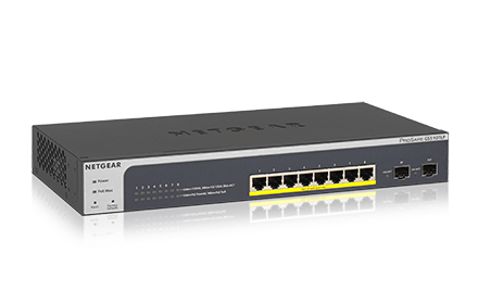 Netgear GS510TLP 8 - Port Gigabit PoE+ Smart Managed Desktop/Rack Switch - The HDDs